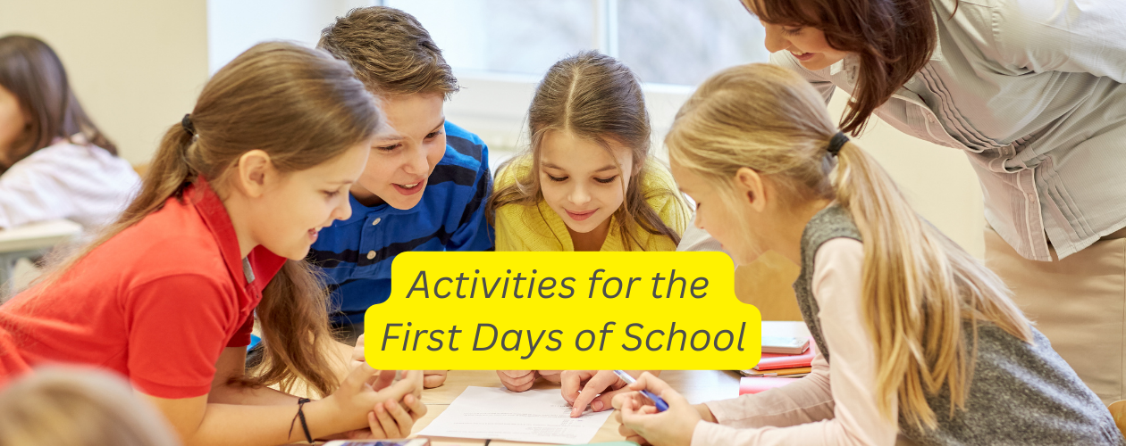 Activities for the First Days of School
